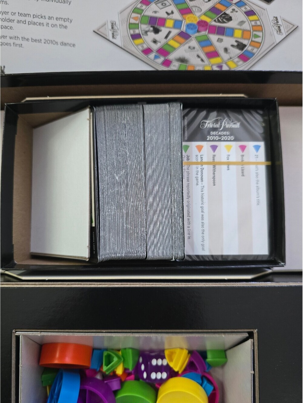 Trivial Pursuit Decades 2010-2020 Board Game - Picture 6 of 6